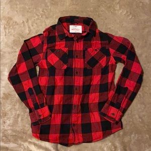 Red flannel shirt